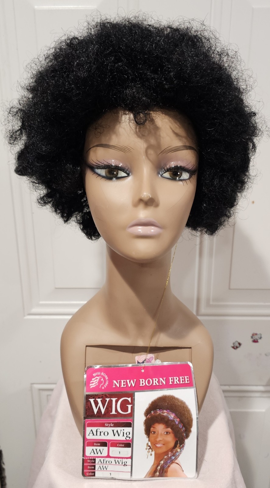 Short Black Hair Afro Wig