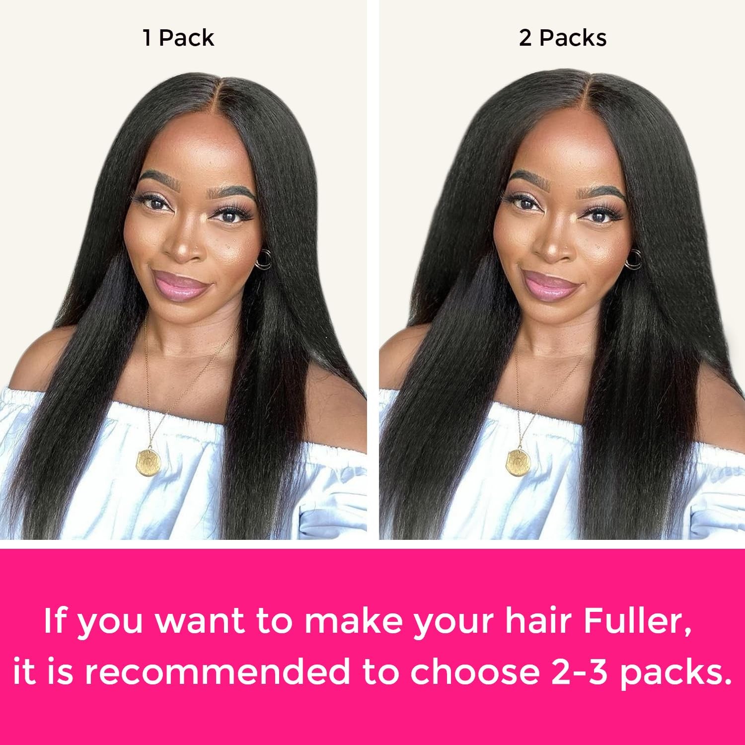 Clip in Hair Extensions Real Human Hair 110g Kinky Straight Seamless Clip in …