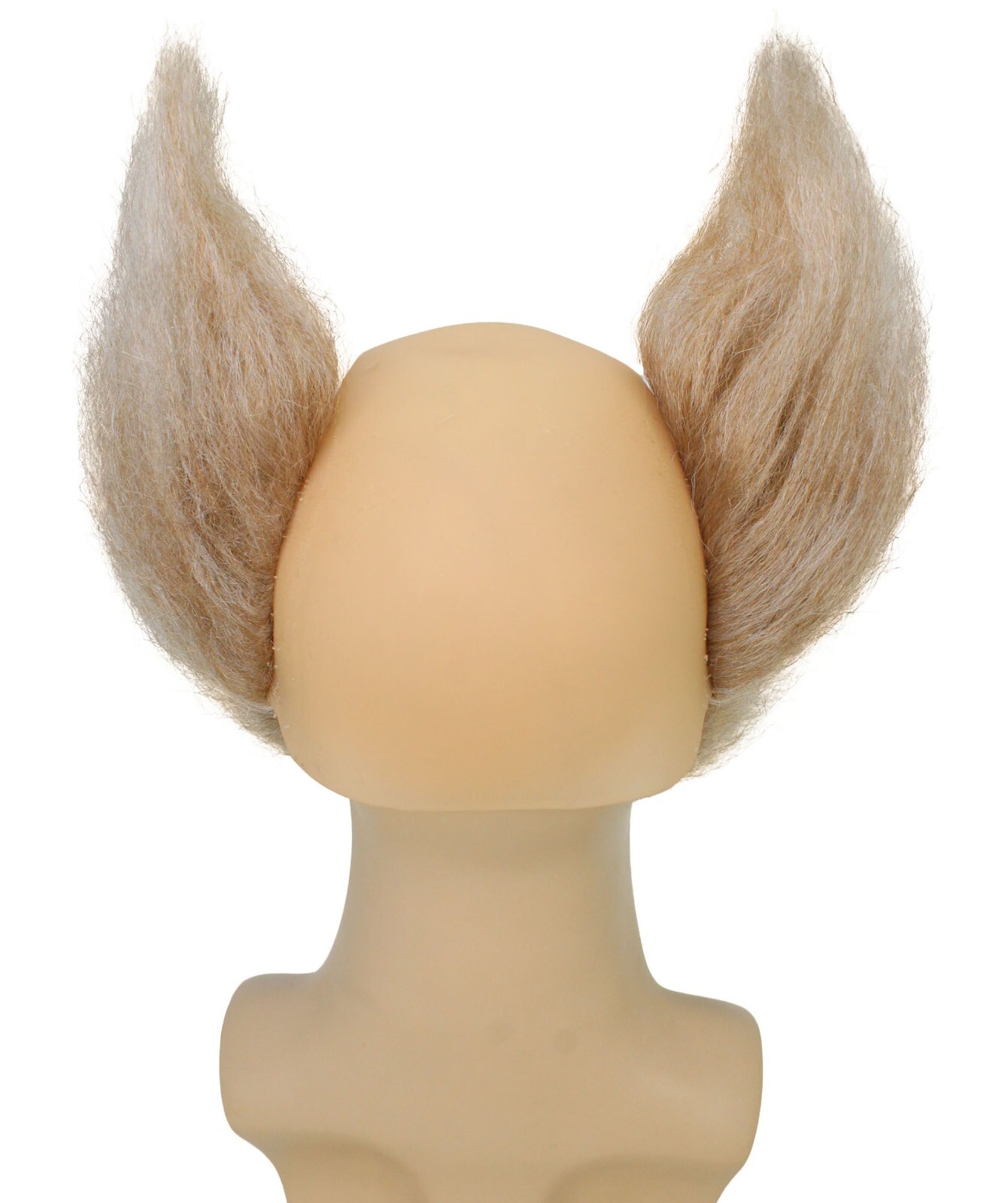 HPO Adult Blonde Side Hair Bald Wig with Mustache, HM-1667