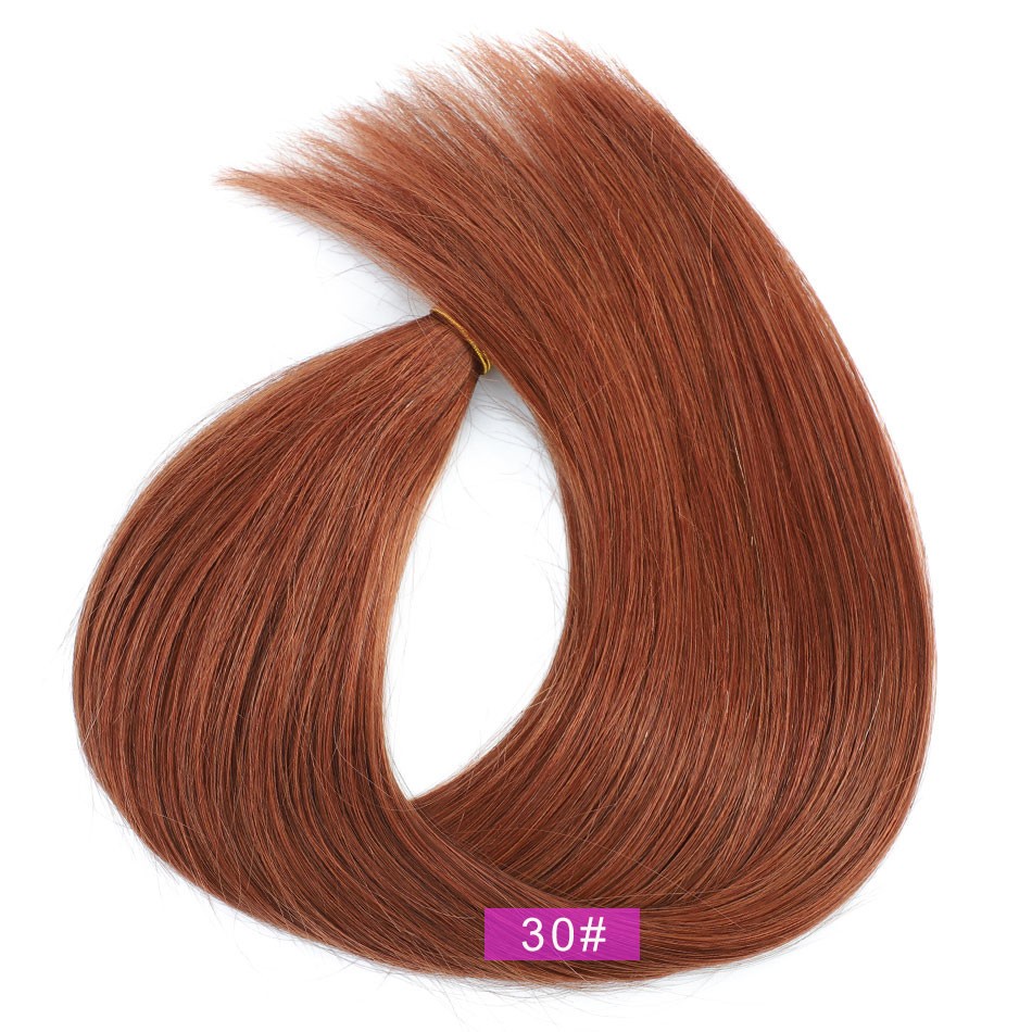 Seamless Thin 24″ Russian Virgin Remy Genius 100% Remy Human Hair Weft Hair 100g