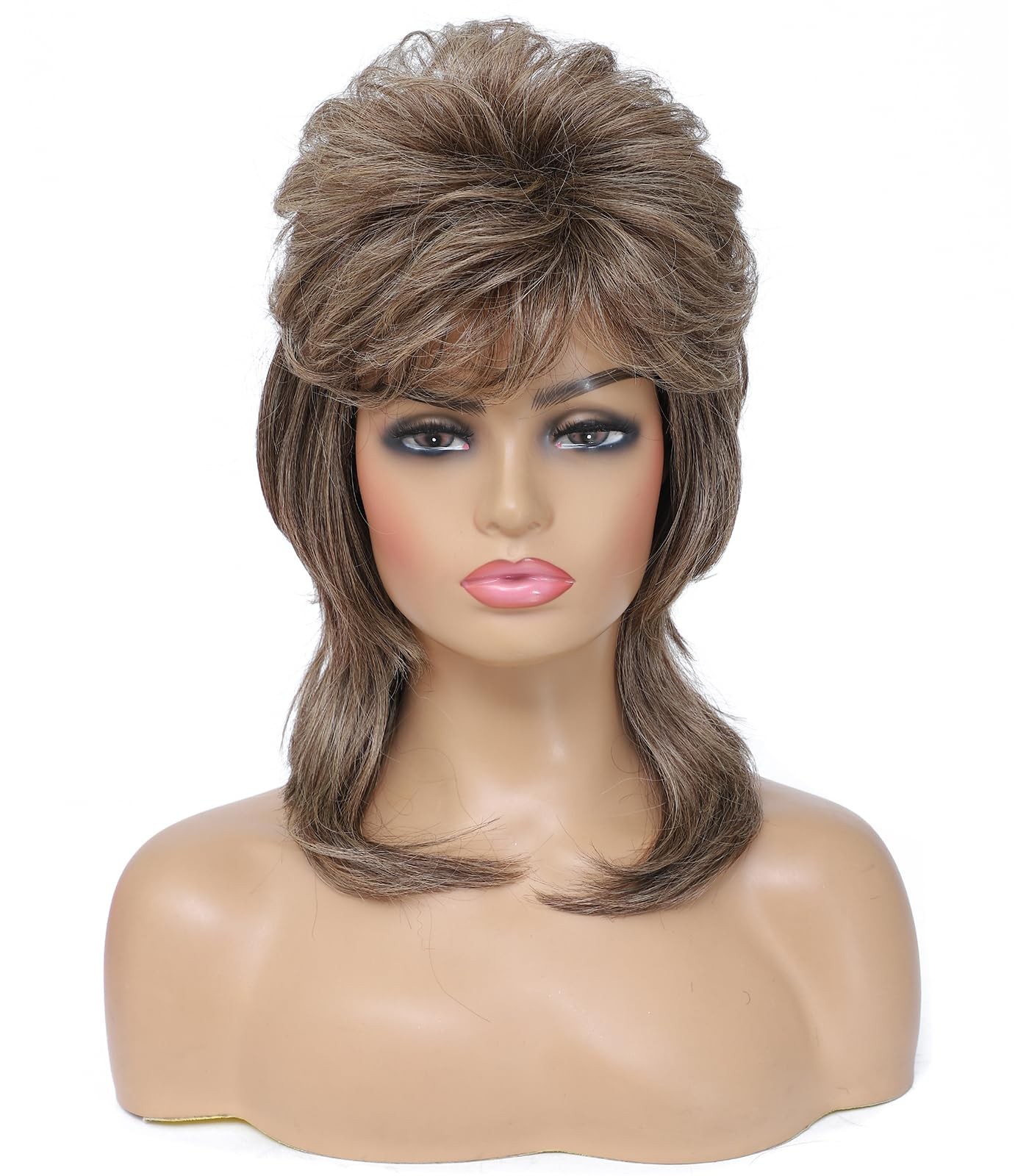 Synthetic Wig for Women Shoulder Length Daily Wear | Heat Resistant Fiber | N…
