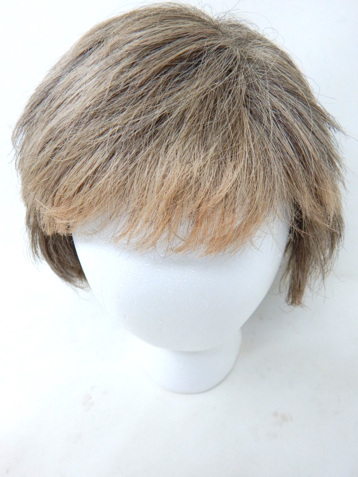 Tony of Beverly Wig Short Hair Modacrylic Fiber Japan Multi-Grey color (Medium)