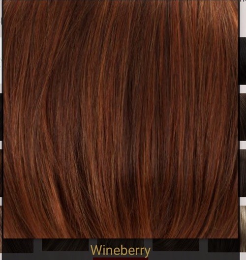 NIB Tony Of Beverly Kenzie Wineberry Short Bob wig Synthetic