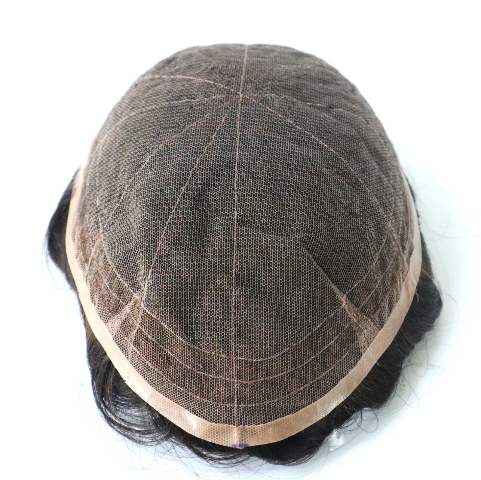 Mens Toupee Hair Replacement Medium Density System All French Lace Hairpieces