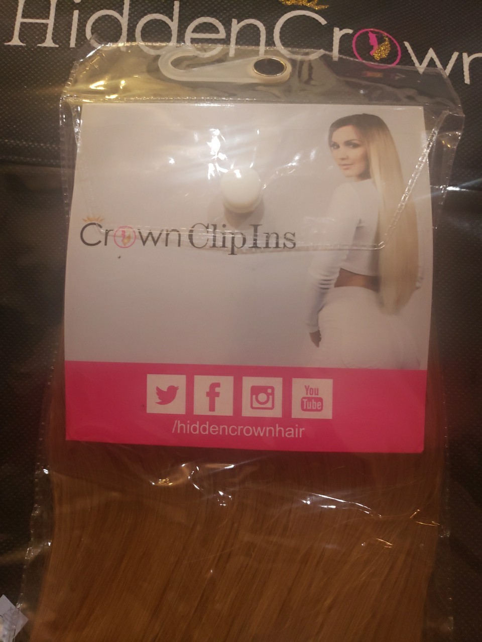 Hidden Crown Human Hair 14″ Clip Ins