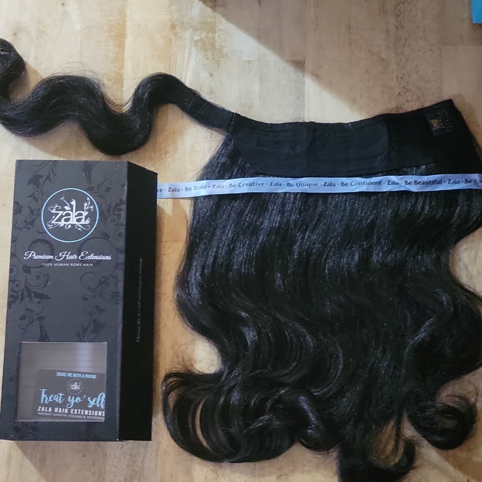 Zala Remy Human Hair Weft Extension Black Body Wave 21-30 in, 1 Weft