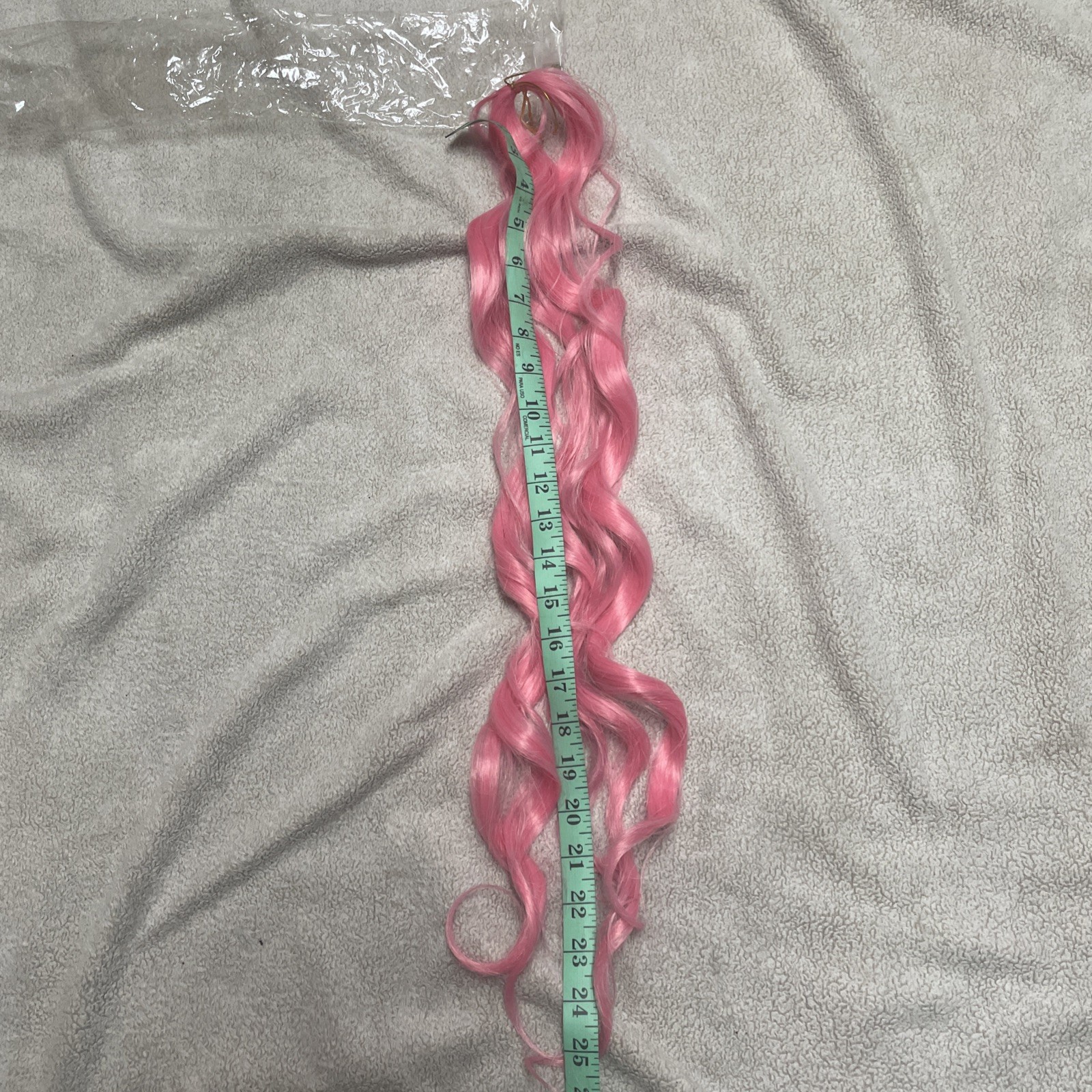 Luscious Spanish curly hair extension long Pair, Quantity 3- Pink 4-Dark brown