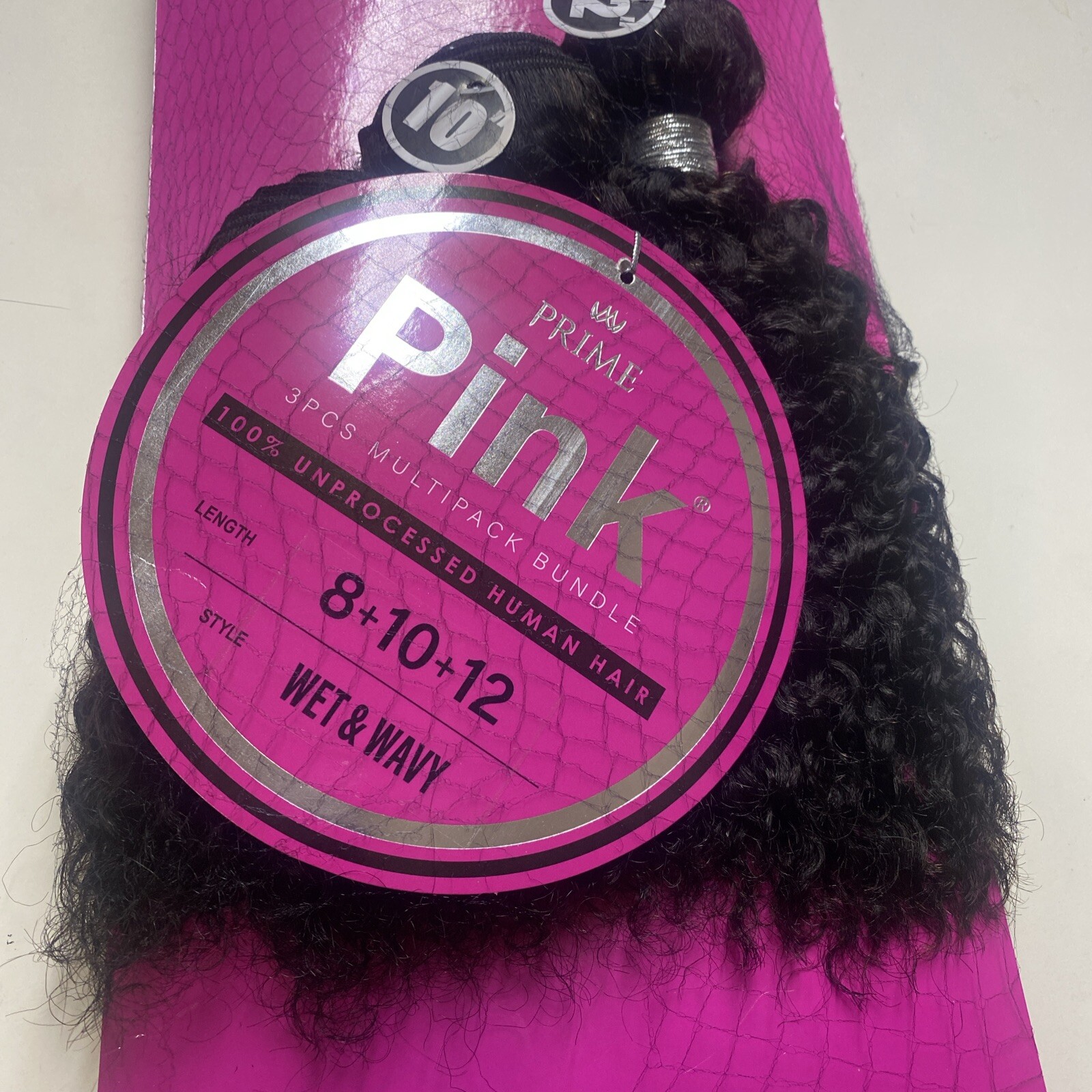 PRIME PINK_Wet & Wavy_8″, 10″, 12″_#NATURAL
