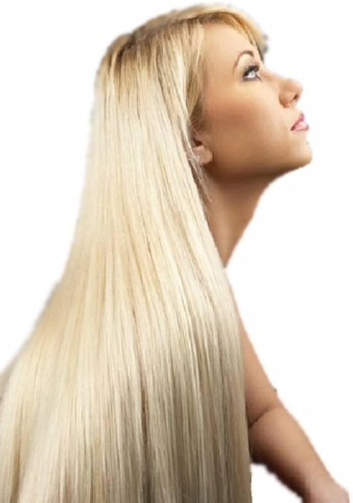 Bohyme Gold Silky Straight Remy Human Hair Extentions 14″ Color BL613