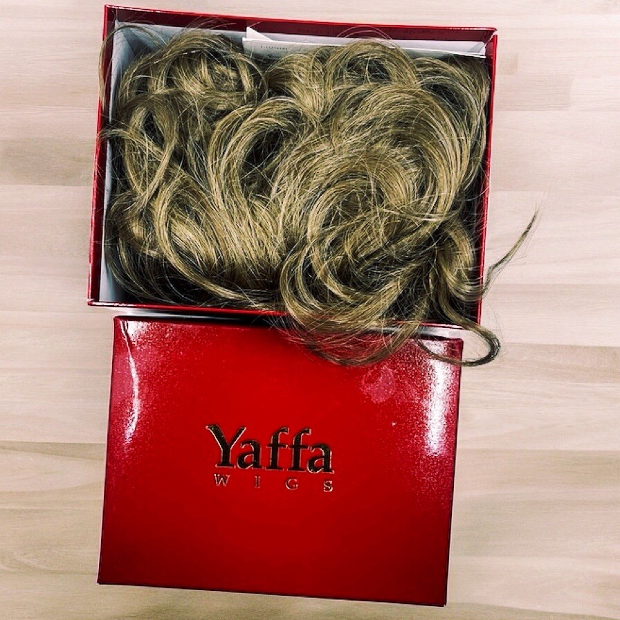 Yaffa Wig Human Hair Lace Front Sheitel Jewel 16-14/12 Vintage Retro Short Cute