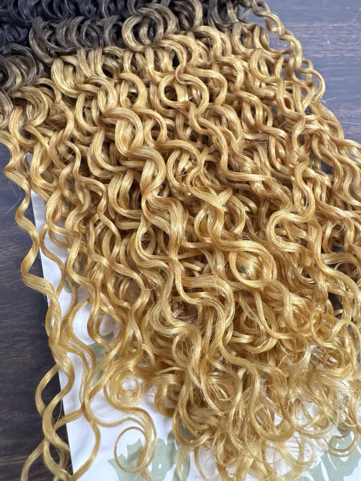 Magic Touch 100% Human Hair Curly Weaving Extension T1B/144 12-14’