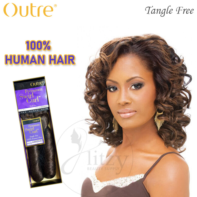Outre Premium Swirl Curl 100% Human Hair 8″,10″,12″,14″,16″,18″,20″