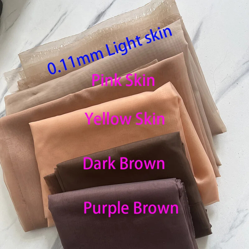 New Wigs Skin-silk-net Net Materials for Making Wigs Net Fabric Silk