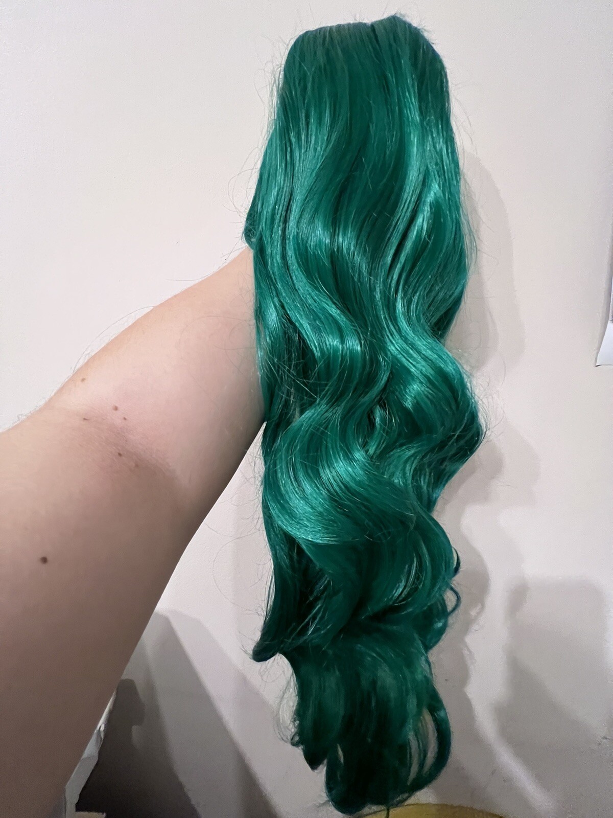 New 2 Green Wig, Colored Green Wigs for Women, See Pictures