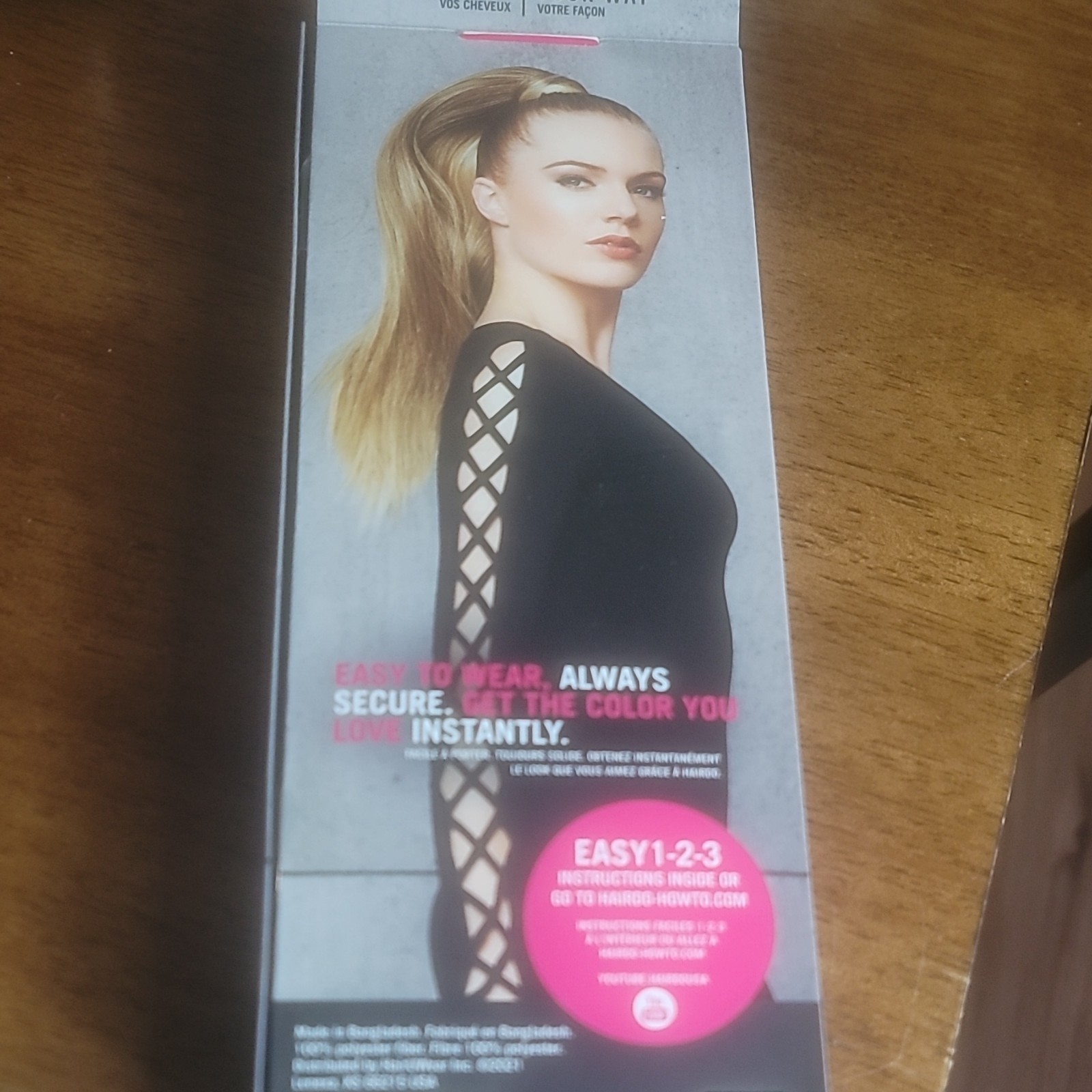 hairdo. Wrap Around Ponytail Extension 25in Straight Light Golden Blonde PO24037