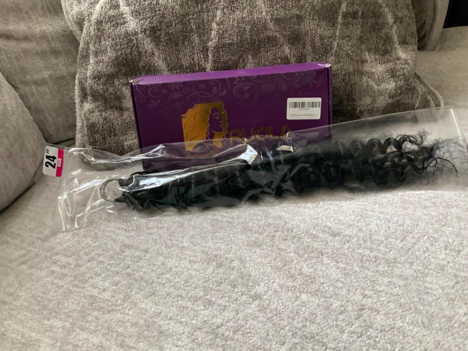22-24″ 60g Human Hair Crochet Deep Wave for Black Women Miracle Knots 30 Strands