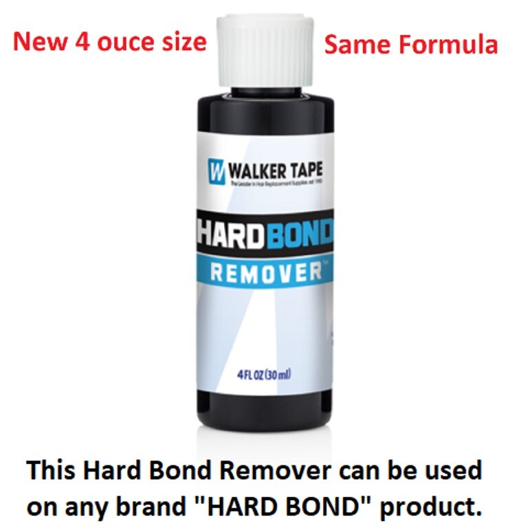 Hard Bond Remover For Hard bond adhesive 4 oz ~ Walker Tape Drip Top