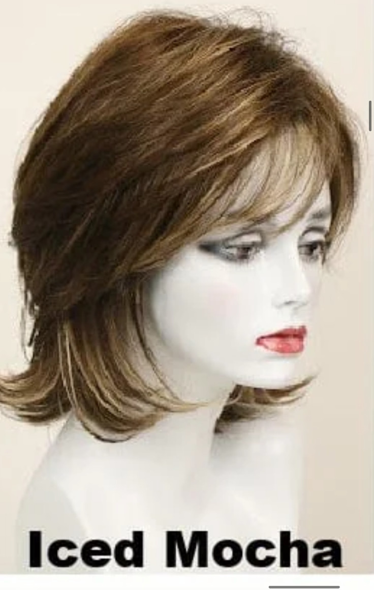 Godiva’s Secret Wigs “Katie” Iced Mocha-R(Rooted) WIG’S LENGTH HAS BEEN TRIMMED