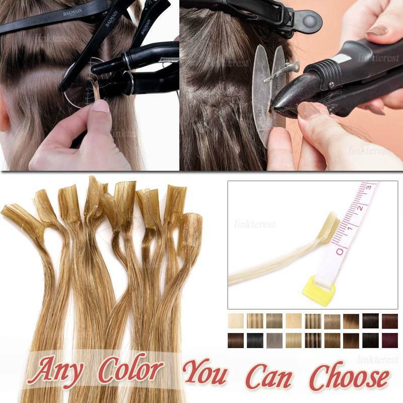 AAAAA Indian Keratin 1g/s Nail U Tip Per Bonded Real Remy Human Hair Extensions