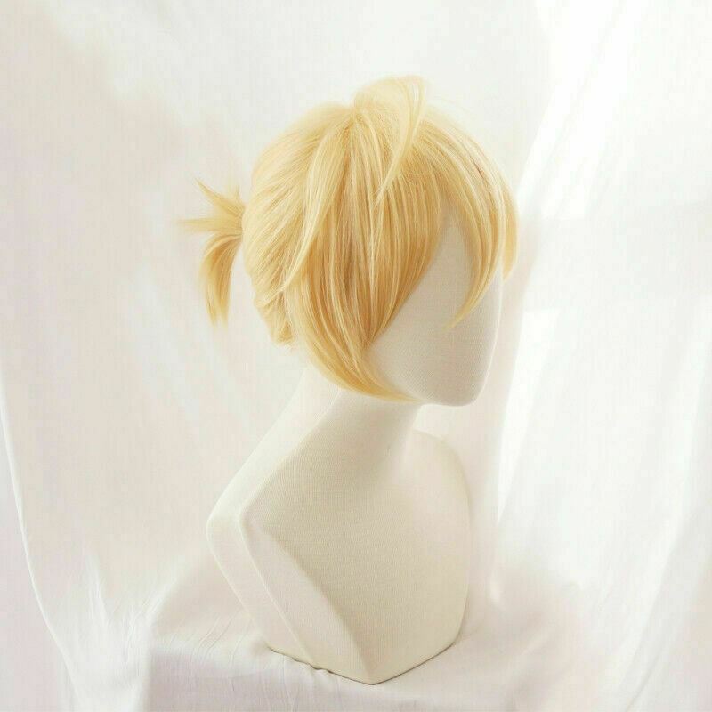 For Cosplay Magnet Len Cosplay Hair Wig High Quality + Cap
