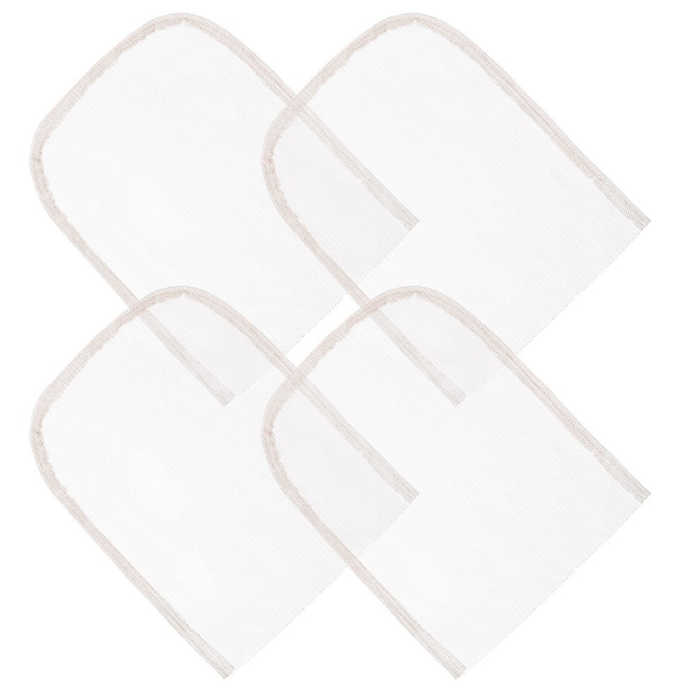 4Pcs White Lace Net Base Wig Supplies for DIY Wig Closures and