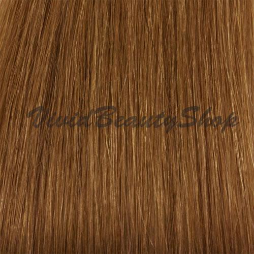 200 I Stick Tip Micro Beads Straight Remy Human Hair Extensions Golden Brown #10