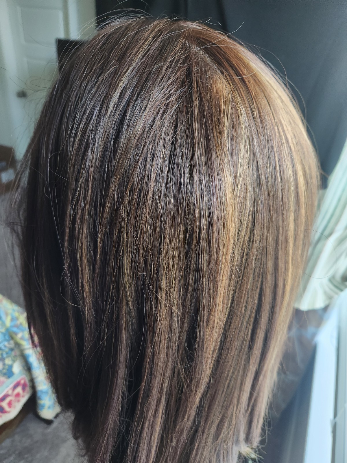 Lux Fiber Free Part Wig In Gorgeous Brunette