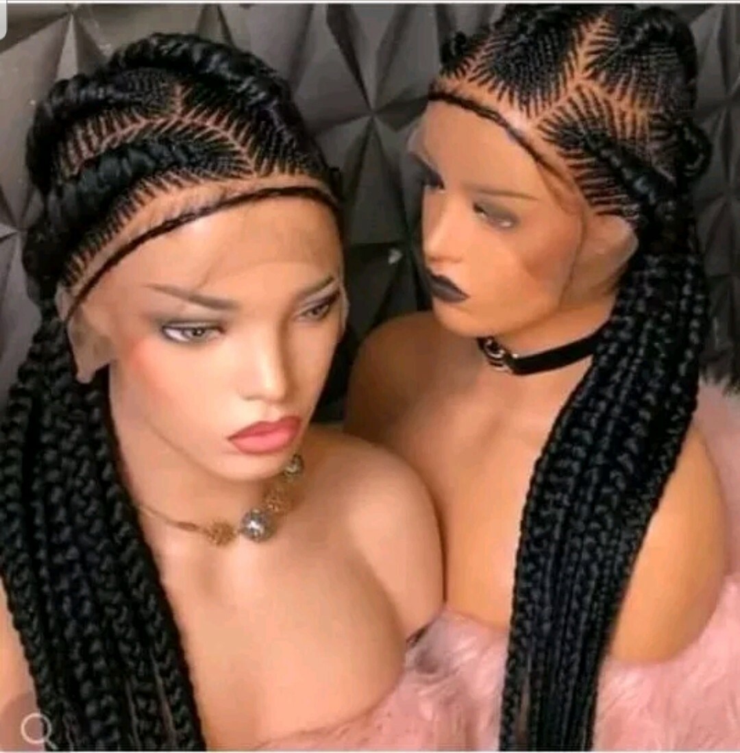 Braided wig: full lace Handmade Cornrows braids,PRE-ORDER ONLY.2-3WEEKS. Loc USA