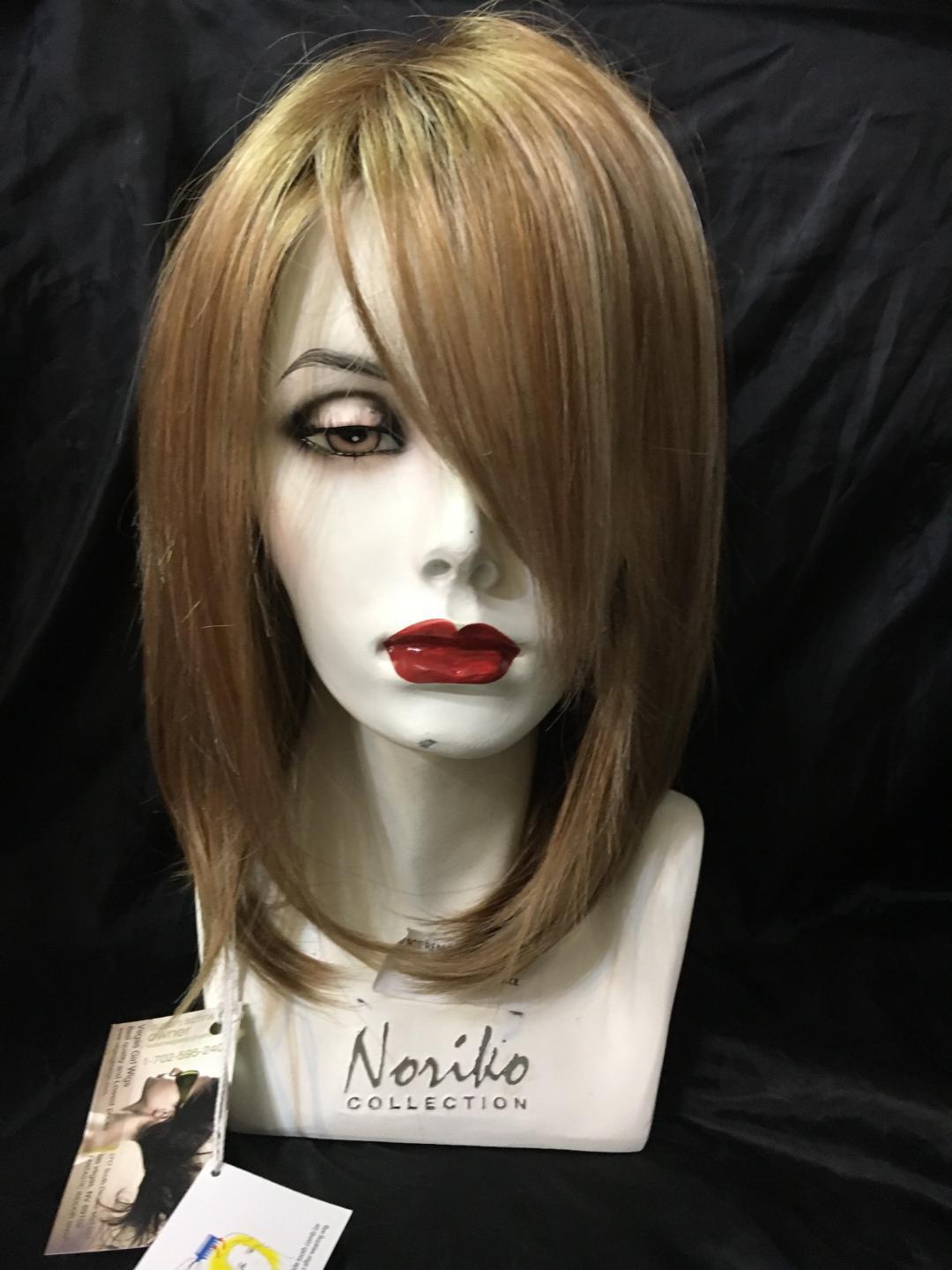 SIN CITY WIGS JACKSON BY NORIKO NUTMEG MID LENGTH VOLUME SOFT LAYERS SLEEK SEXY