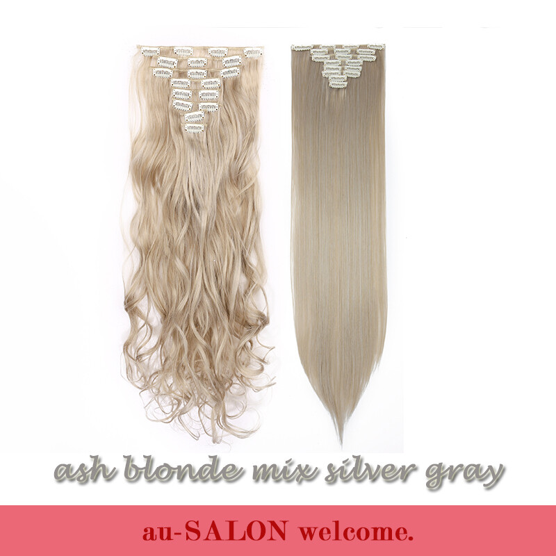 Sweet Thick 8Pcs Clip In Hair Extensions Wavy Full Head as Human Hair Extentions