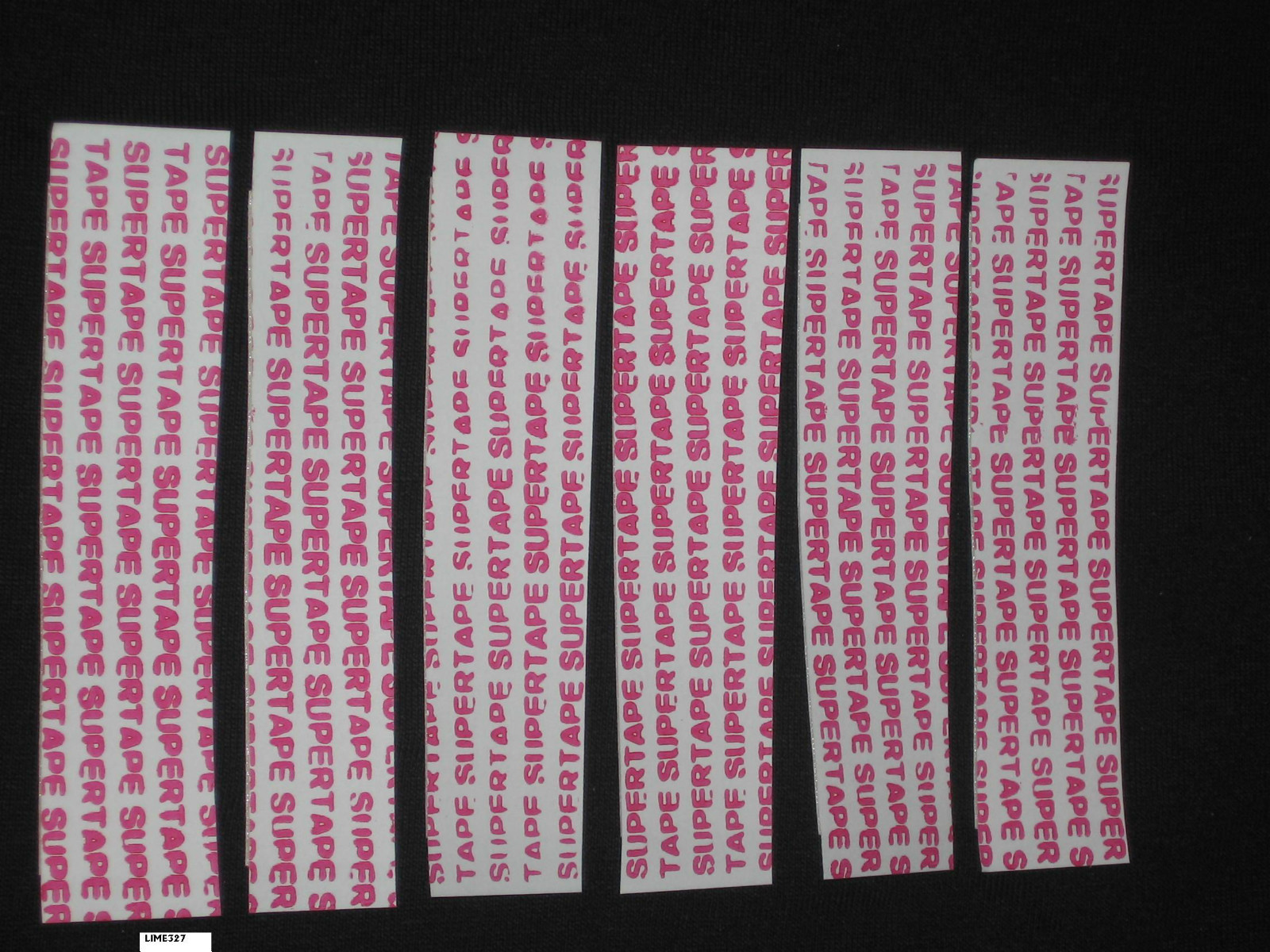 SUPERTAPE STRAIGHT 3/4 X 3″CONTOUR 108 STRIPS HAIRPIECE TAPE ~LACE WIGS &TOUPEE.