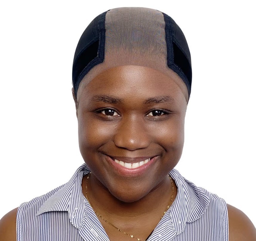 Black Lace Wig Grip Cap – Transparent/Reusable/Adjustable Non-Slip Cap
