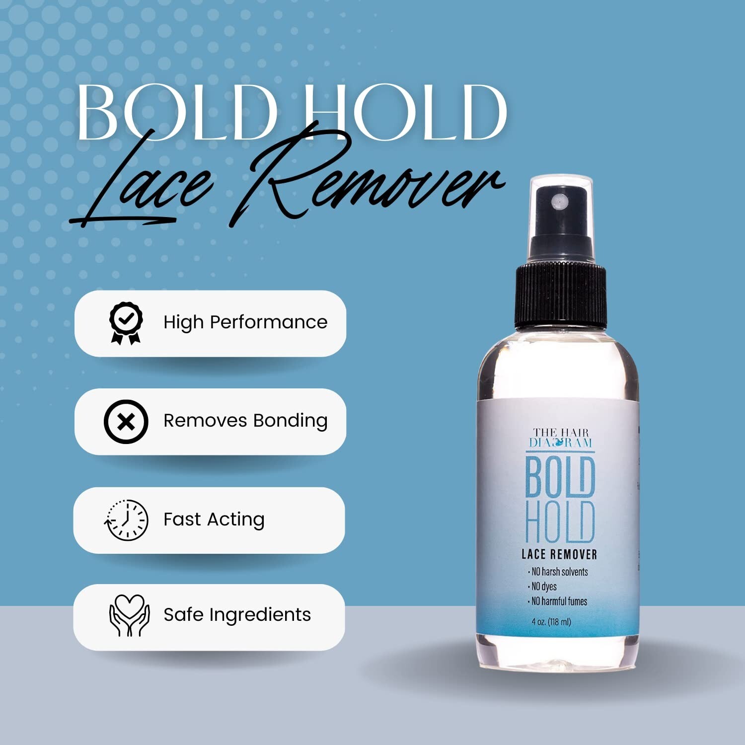 Bold Hold Lace Remover® – The Hair Diagram®