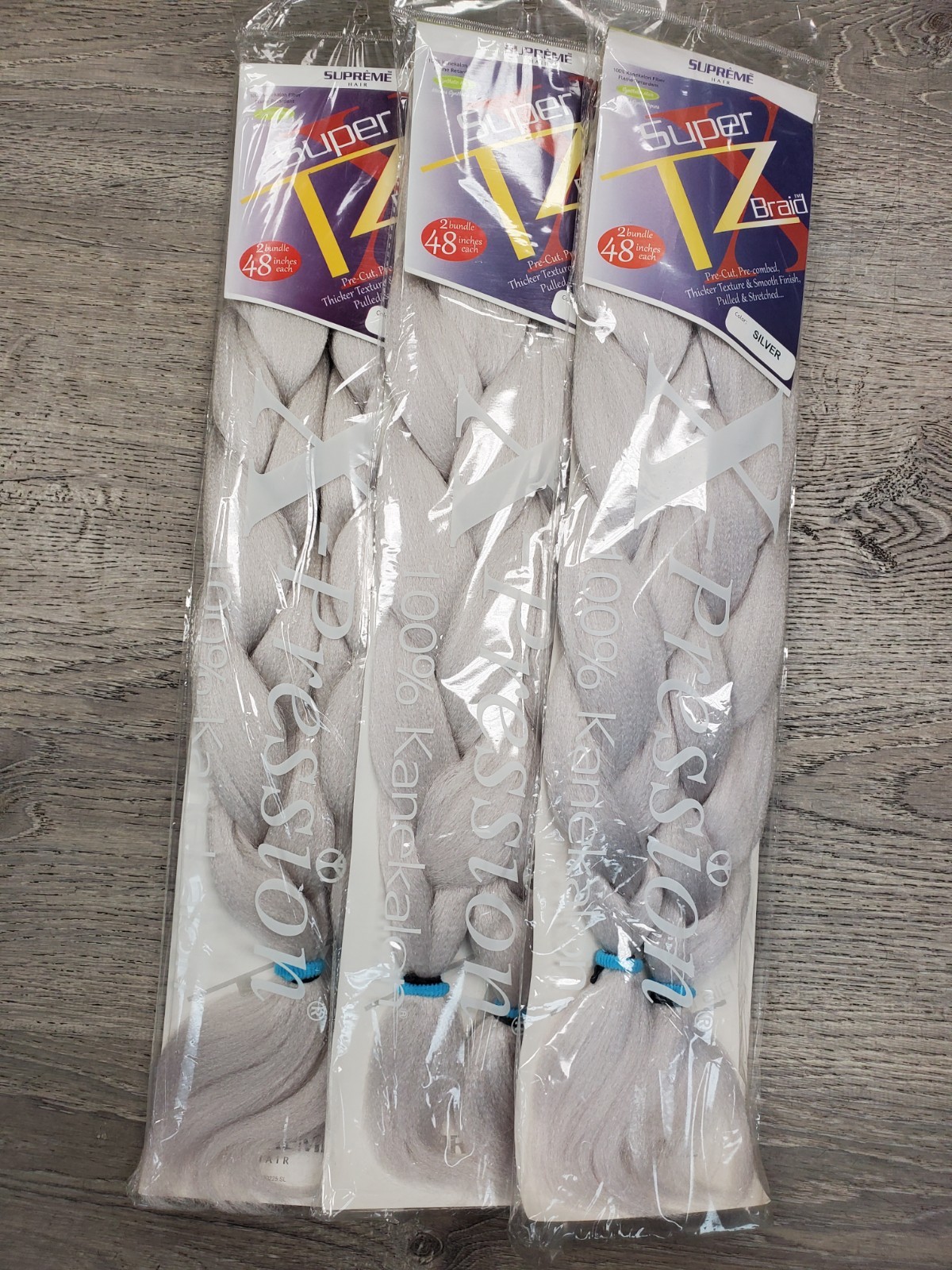 Supreme Super X TZ 2 Bundle 48” Synthetic Hair 100% Kanekalon [PACK OF 3]