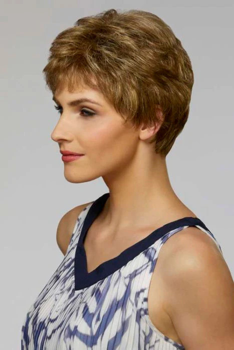 Monica Wig by Henry Margu 4751 Monofilament Top Lace Front Petite Average