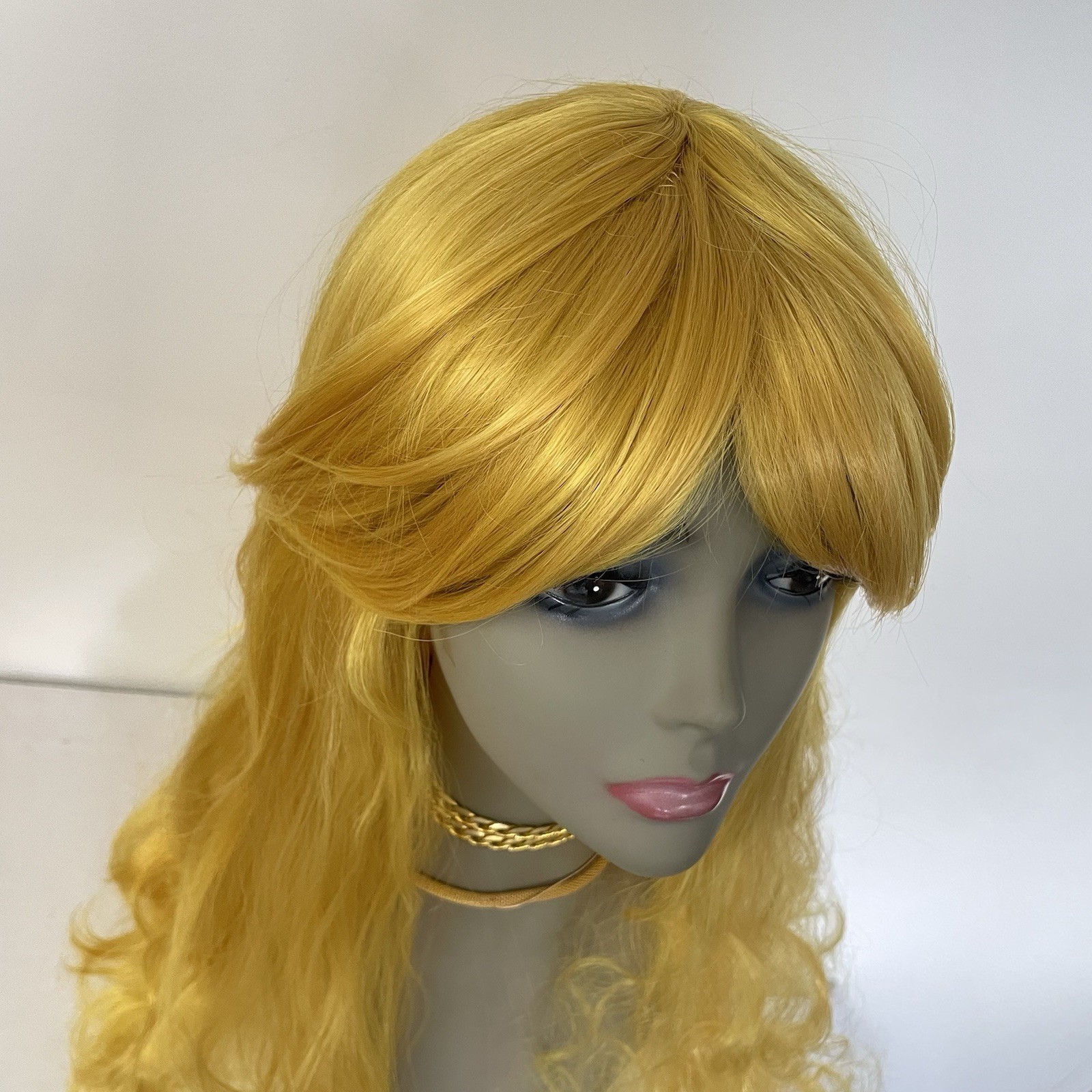 WIG. NO01246 (20-25 inch)one size adjustable elastic band.