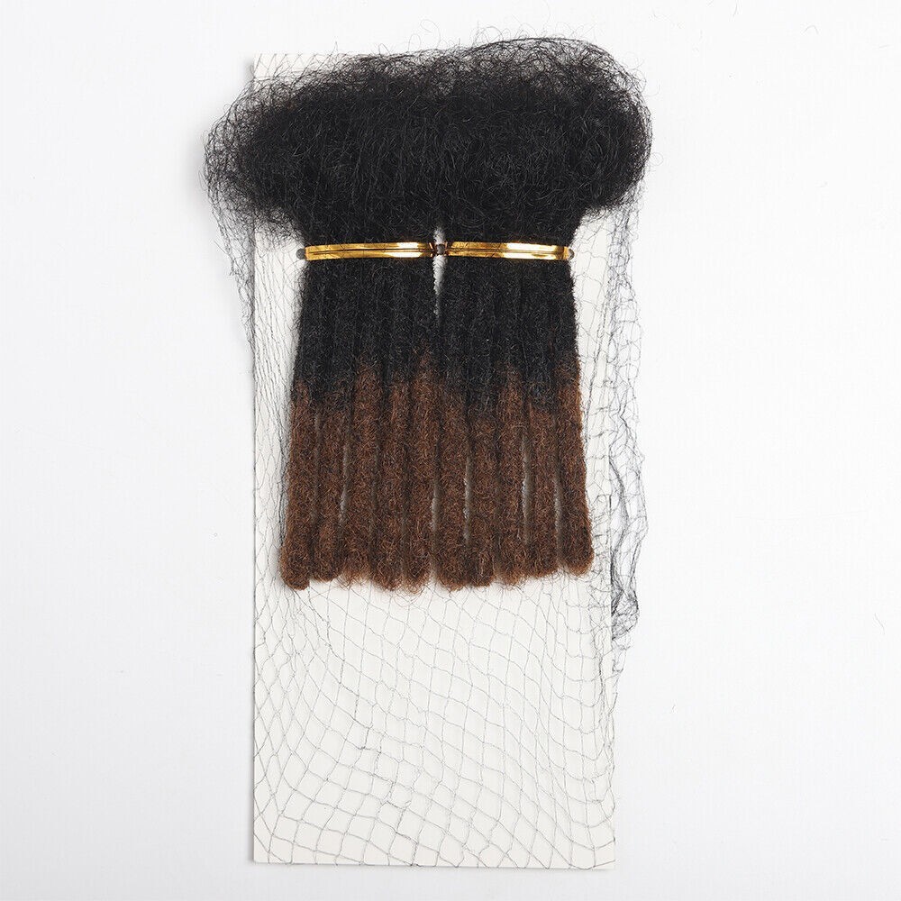 100% Real Human Hair Dreadlocks Extensions Crochet Braiding Hair Dreads Locs Men