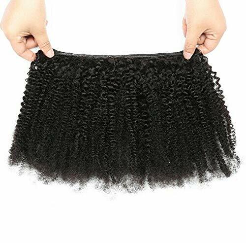 Mongolian Kinky Curly Hair Weft 3Bundles Virgin Afro Human Hair Extension Weaves