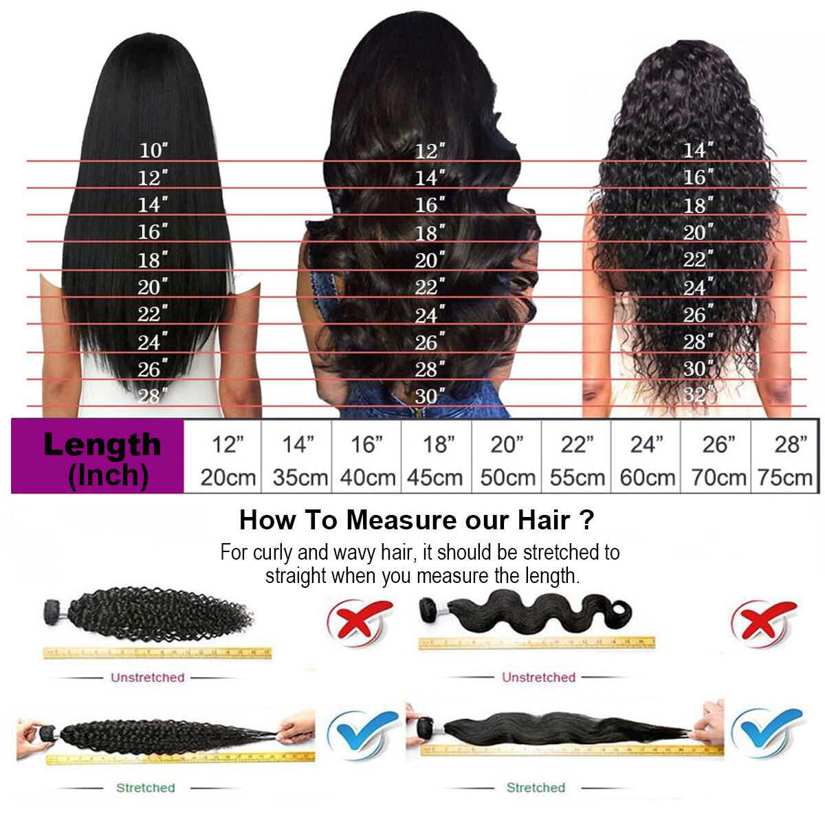 100% Real Soft Double Weft Clip In Remy Human Hair Extensions Full Head Thick US