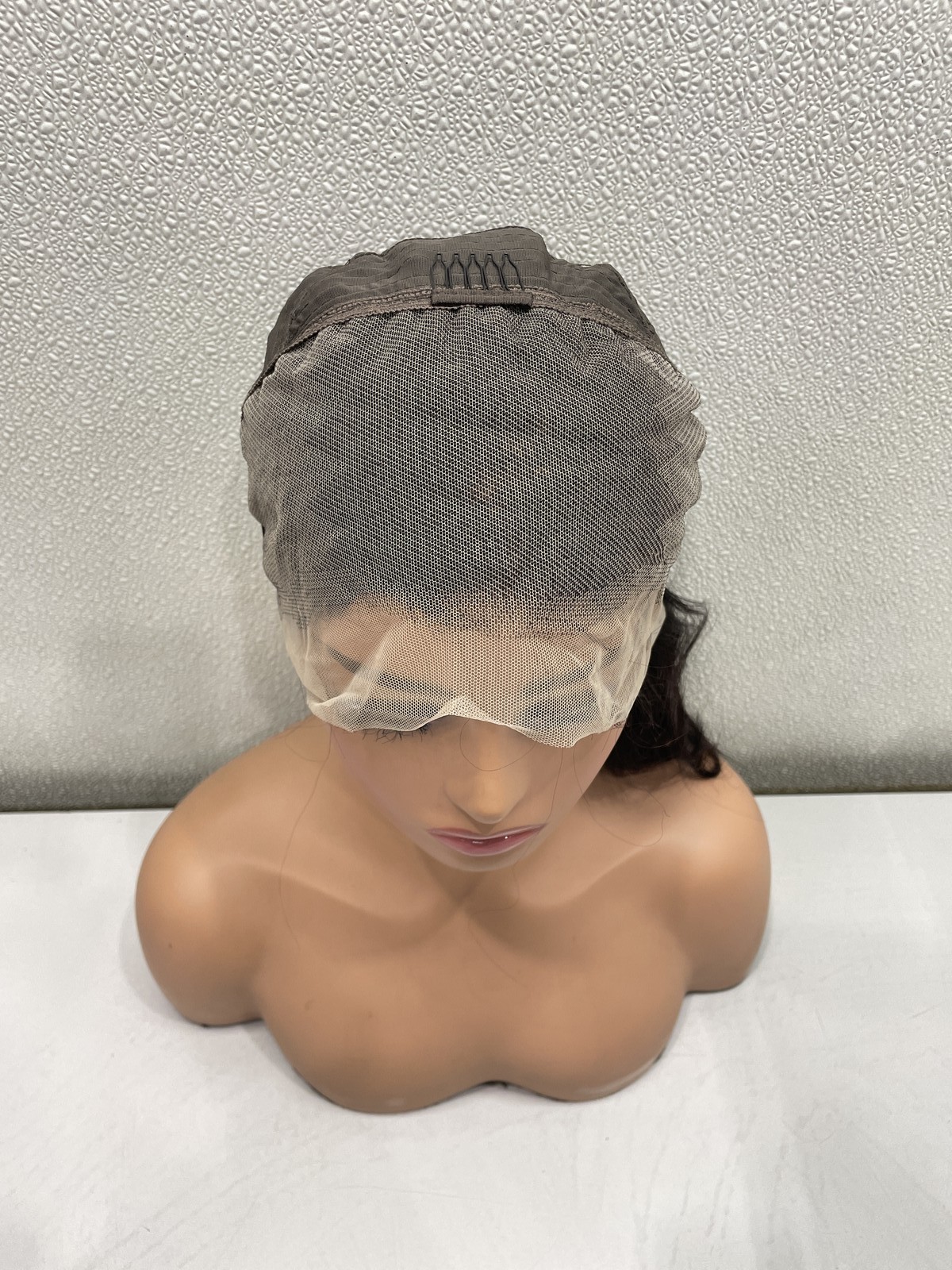 Natural Black Body Wave Human Hair Blend 13×4 Lace Front 180% Density Wig, 18″