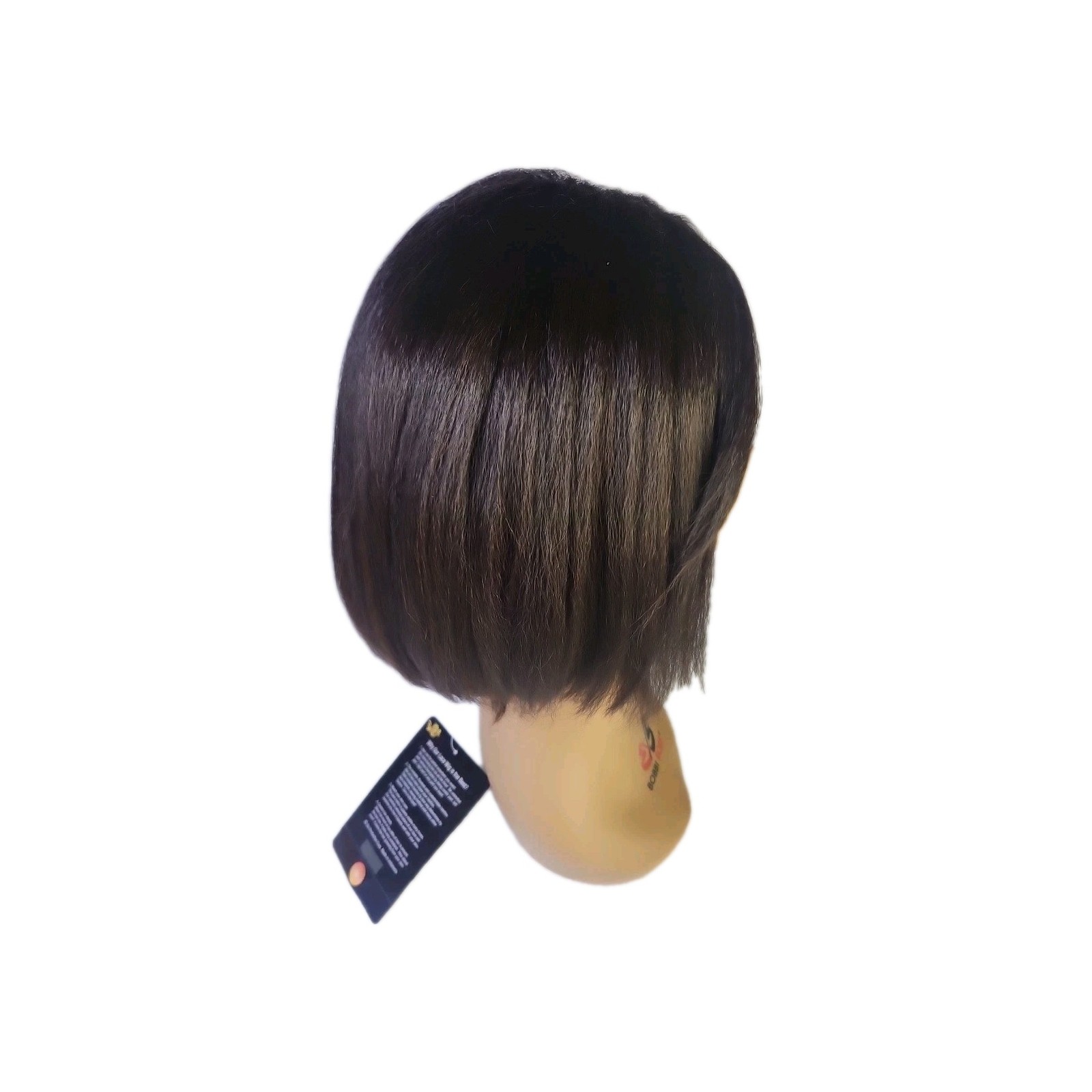 It’s a wig Swiss Lace Front Style Swiss Color P4/30 Medium Brown Wig .