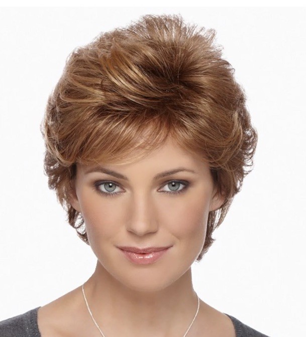 NIB Estetica Rebecca R6/28F Brown Short Synthetic Wig Bob