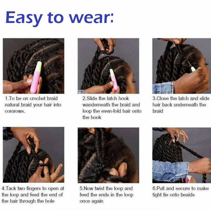 Marley Bob Wavy Jumbo Braiding Briads Hair Extensions Bobble Water Wave Crochet