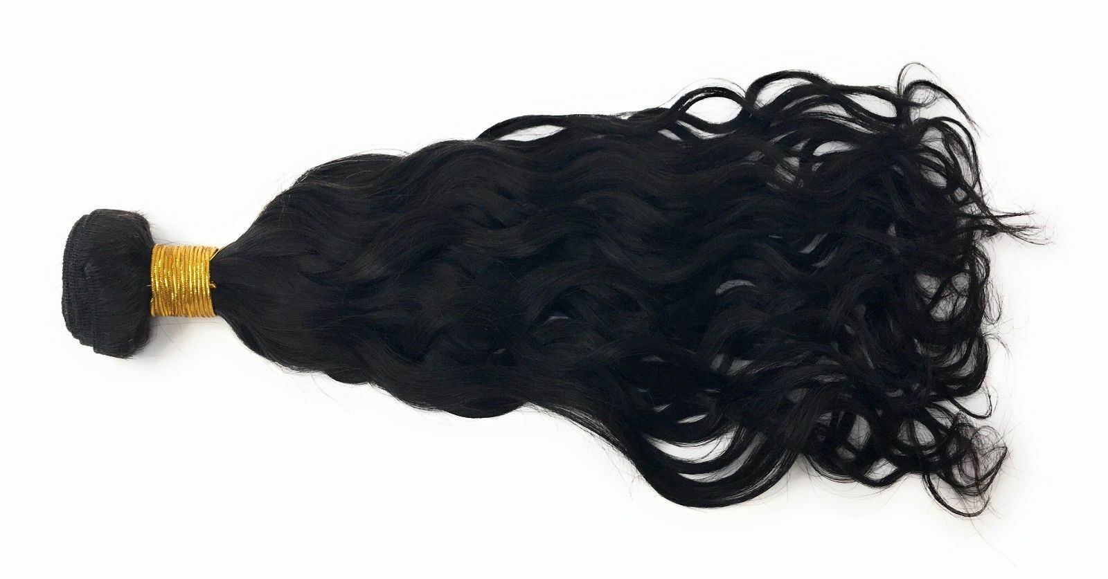 Water Wave Unprocessed Virgin Human Hair 3 Bundles w/4*4 Free Part Lace Closure