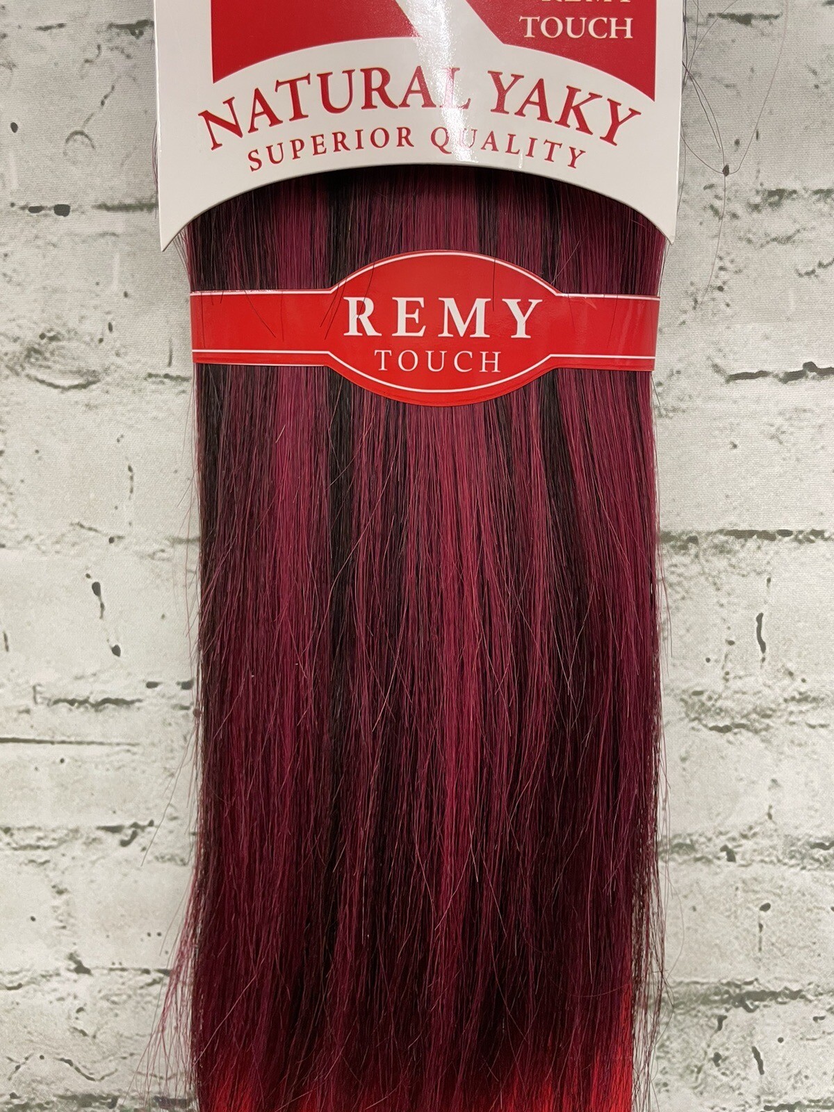 #F1B/BG Revlon 100% Human Hair Weaving extension 12″ NIP Off black/Burgundy