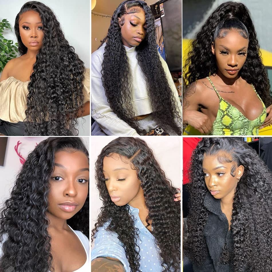 Mamart 26 28 30 Inch Curly Wave Human Hair Bundles Kinky Curly Bundles Hair