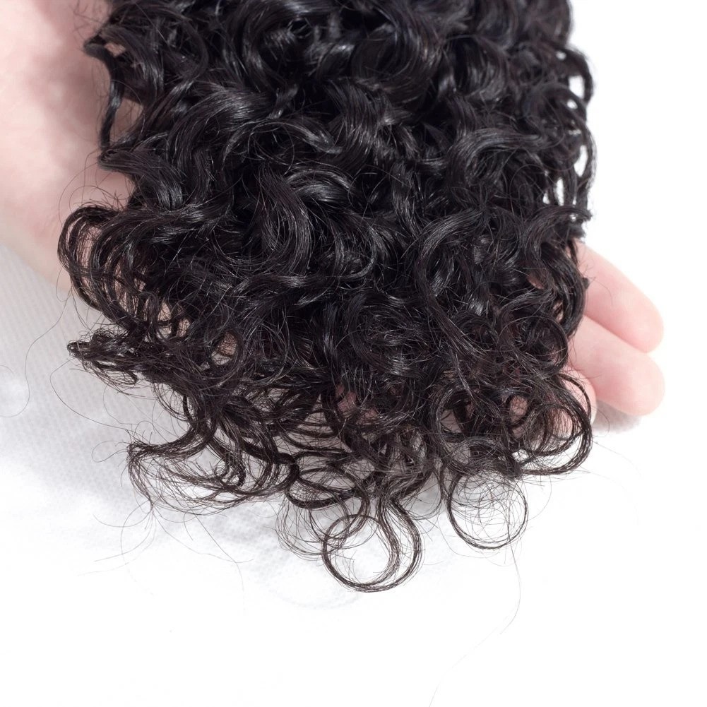 Hair 8A Brazilian Curly Virgin Kinky Human Hair Weave 3 Bundles 4 6 8 Inch, 2…