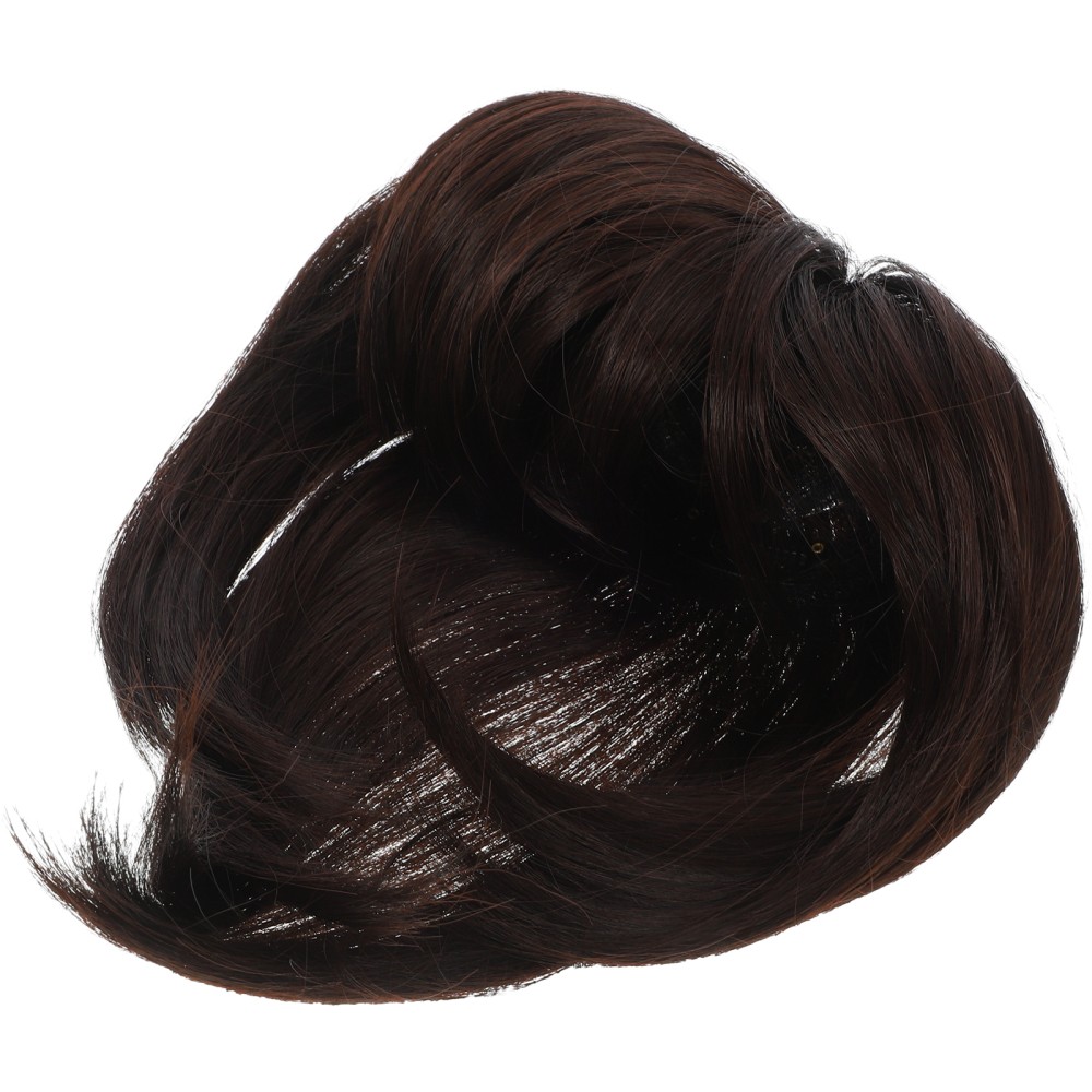 Hair Volume Topper High Temperature Fiber Natural Look 1Set 7.9×5.1×5.1in