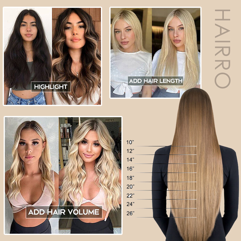 8A Tape In Extensions, 100% Real Remy Soft Human Hair Hairpiece Skin Weft 18Inch