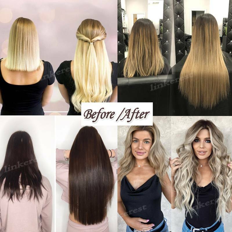 1G/S Micro Beads Link Micro Loop Ring Tip 100% Real Remy Human Hair Extensions